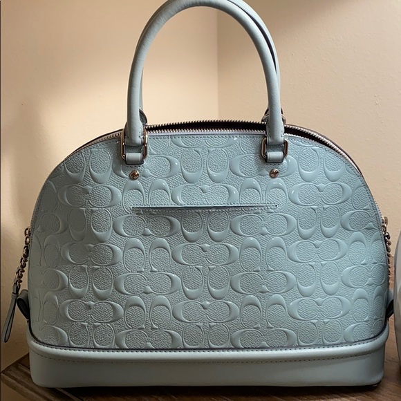 Coach Sierra Satchel (powder blue) - Picture 3 of 6